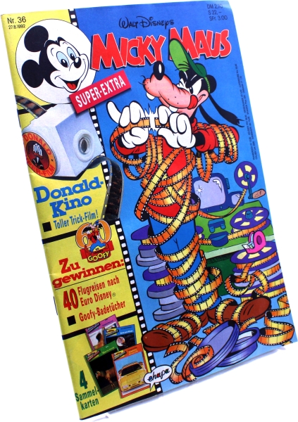 Walt Disneys Micky Maus Comic Nr. 36 (1992): Dagobert Duck - ein Unglück kommt selten allein von Ehapa